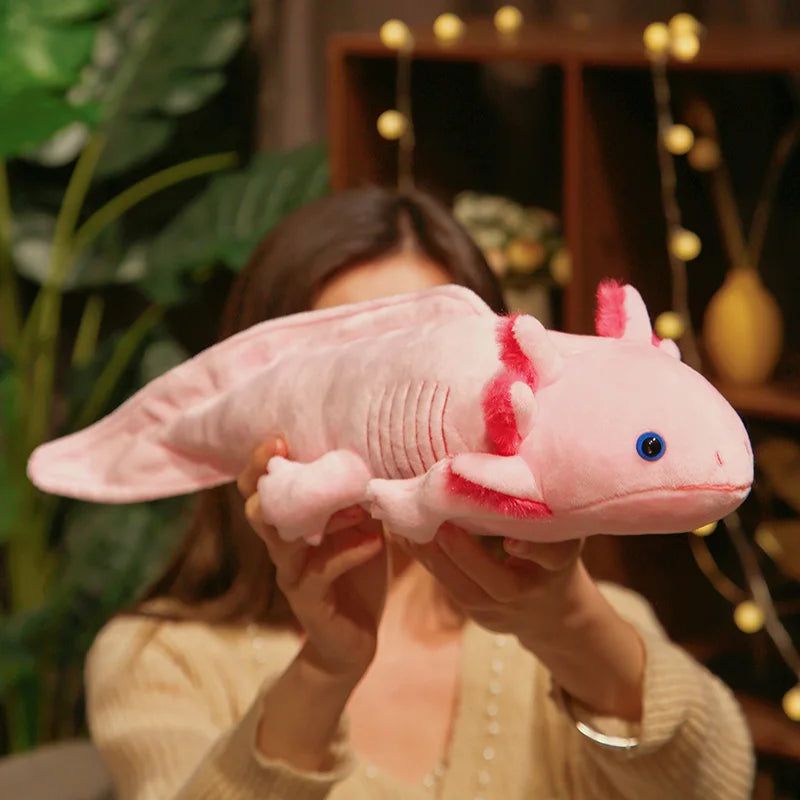 45-80cm Kawaii Axolotl Salamander Plush Pillow