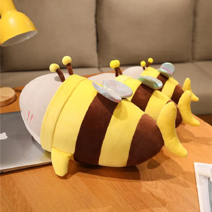 Super Cute Funny Shark Bee Plush Toy