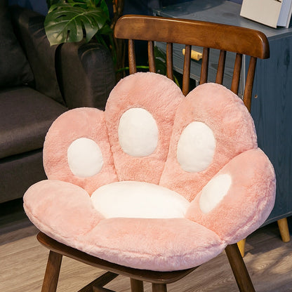 Lindo gato pata respaldo almohadas silla cojín - asiento animal - cojín sofá estera - decoración del hogar