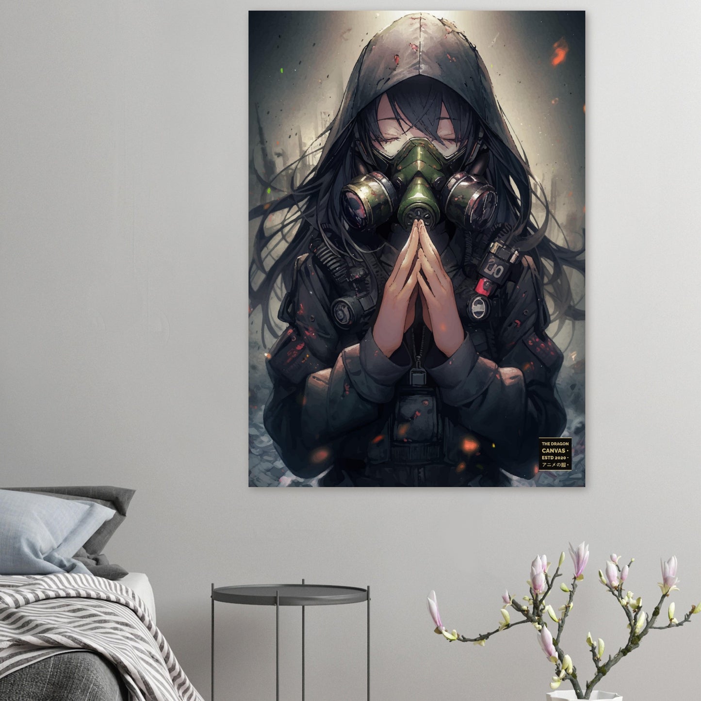 "Praying Pilot" Biopunk Horror Collection #20 - Anime Semi-Glossy Poster