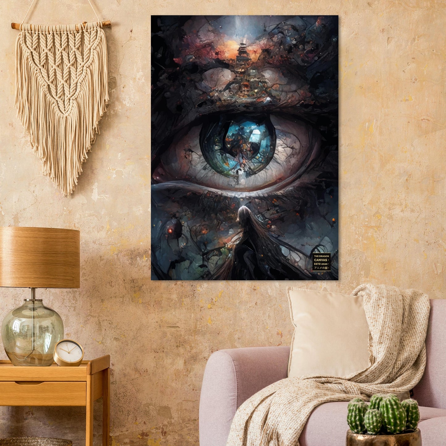 "Eye of Truth" Biopunk Horror Collection #23 - Anime Semi-Glossy Poster