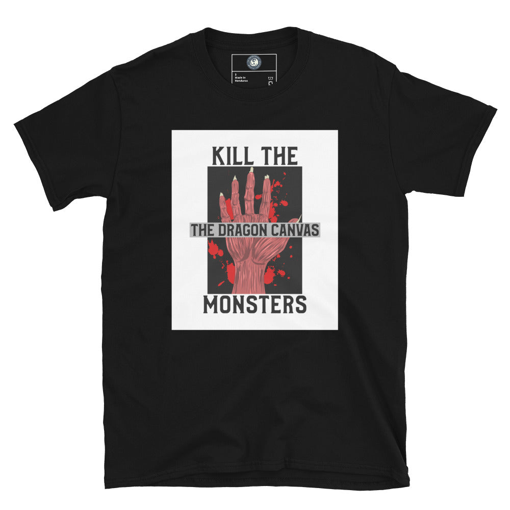 MATAR AL MONSTRUO - Camiseta unisex de manga corta