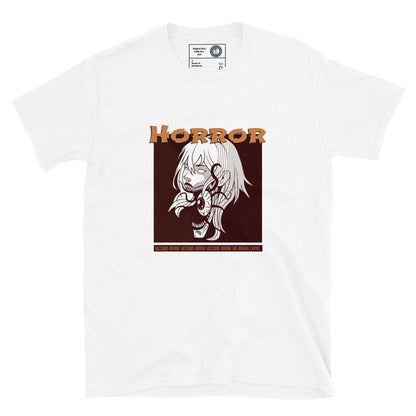 HORROR - Camiseta unisex de manga corta