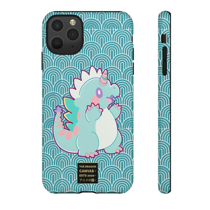 Colección Chibi Dragons #01 - Estuches orgánicos resistentes -iPhone, Samsung Galaxy y Google Pixel