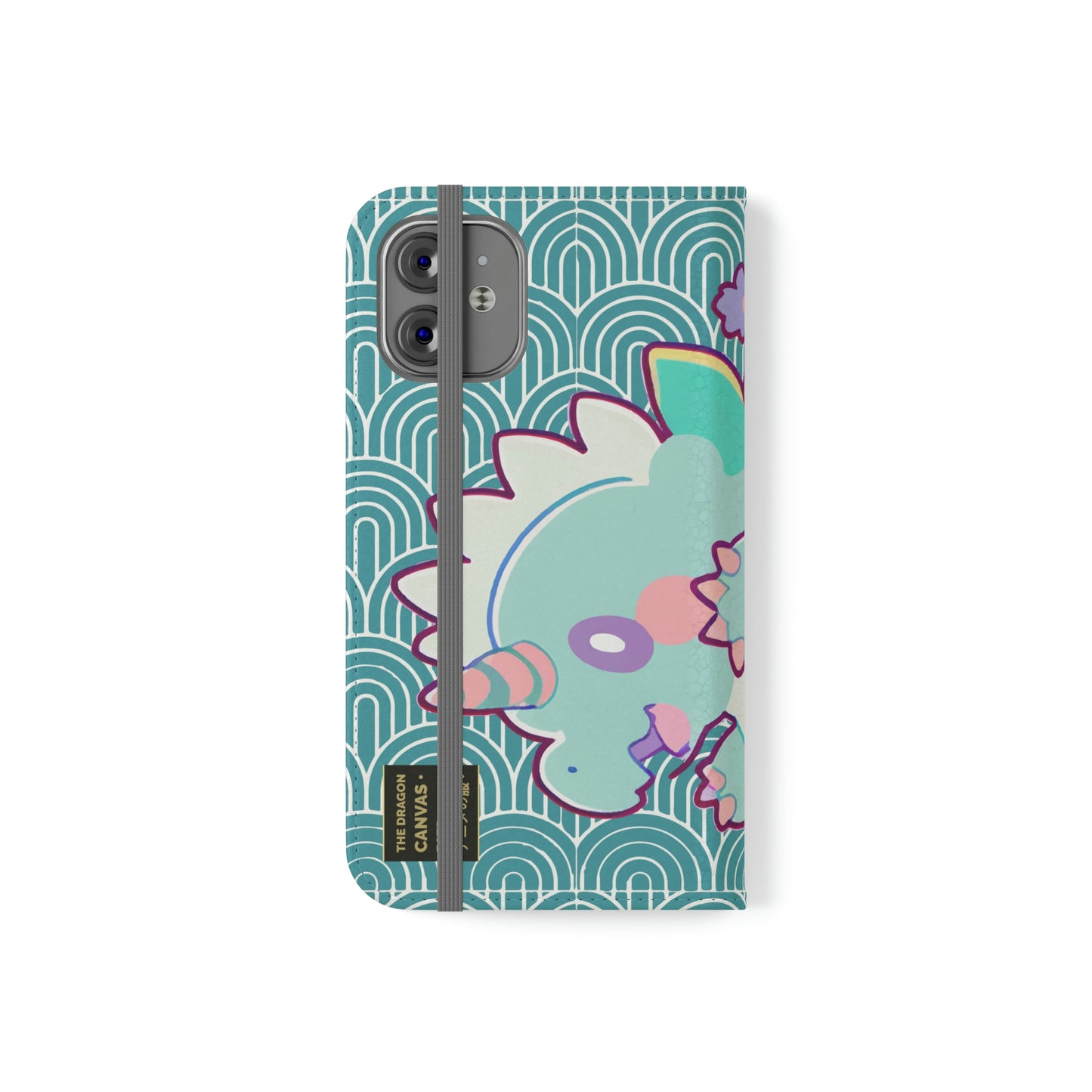 Colección Chibi Dragons #01 - Fundas con tapa orgánicas para iPhone y Samsung Galaxy