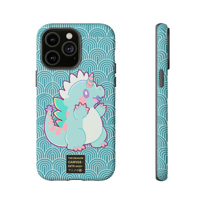 Colección Chibi Dragons #01 - Estuches orgánicos resistentes -iPhone, Samsung Galaxy y Google Pixel