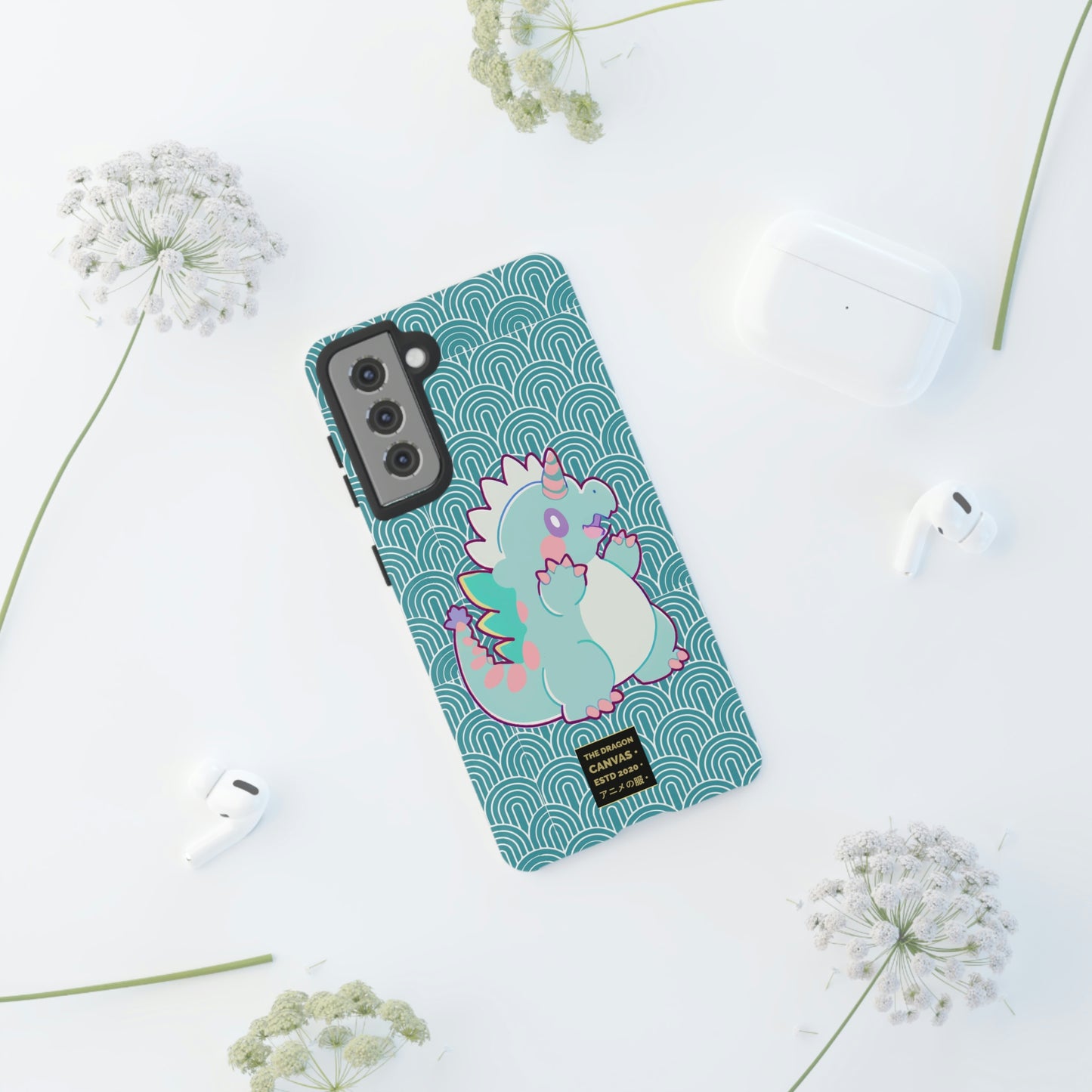 Colección Chibi Dragons #01 - Estuches orgánicos resistentes -iPhone, Samsung Galaxy y Google Pixel