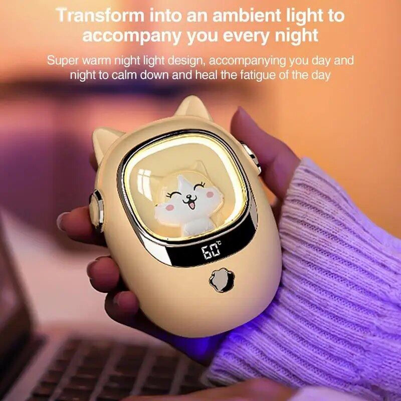 Electric Hand Warmer 2 in 1 USB Rechargeable Pocket Hand Heater