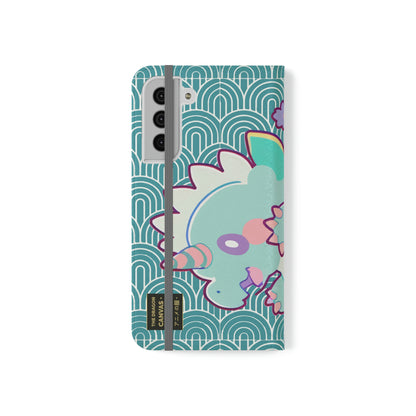 Colección Chibi Dragons #01 - Fundas con tapa orgánicas para iPhone y Samsung Galaxy