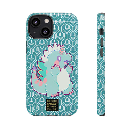 Colección Chibi Dragons #01 - Estuches orgánicos resistentes -iPhone, Samsung Galaxy y Google Pixel