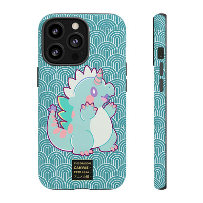 Colección Chibi Dragons #01 - Estuches orgánicos resistentes -iPhone, Samsung Galaxy y Google Pixel