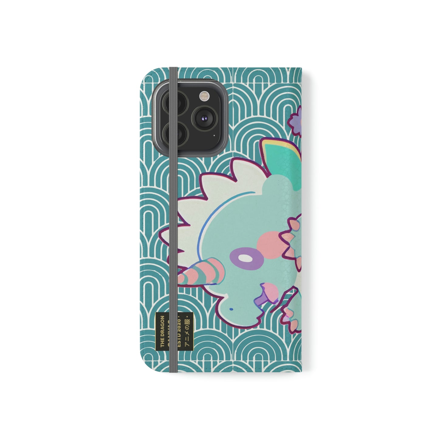 Colección Chibi Dragons #01 - Fundas con tapa orgánicas para iPhone y Samsung Galaxy