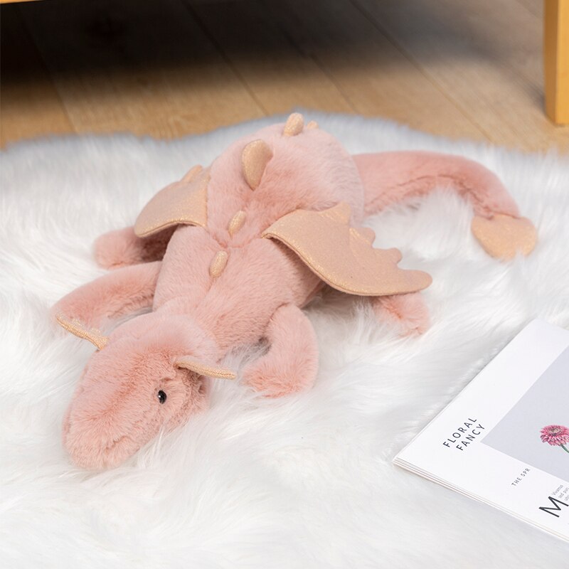 Stuffed Dragons Collection #03 - Snow Dragon - Plush Toys