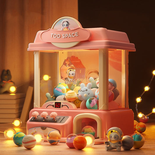 Máquina de dulces para muñecas que funciona con monedas - Mini garra para atrapar - Juguetes