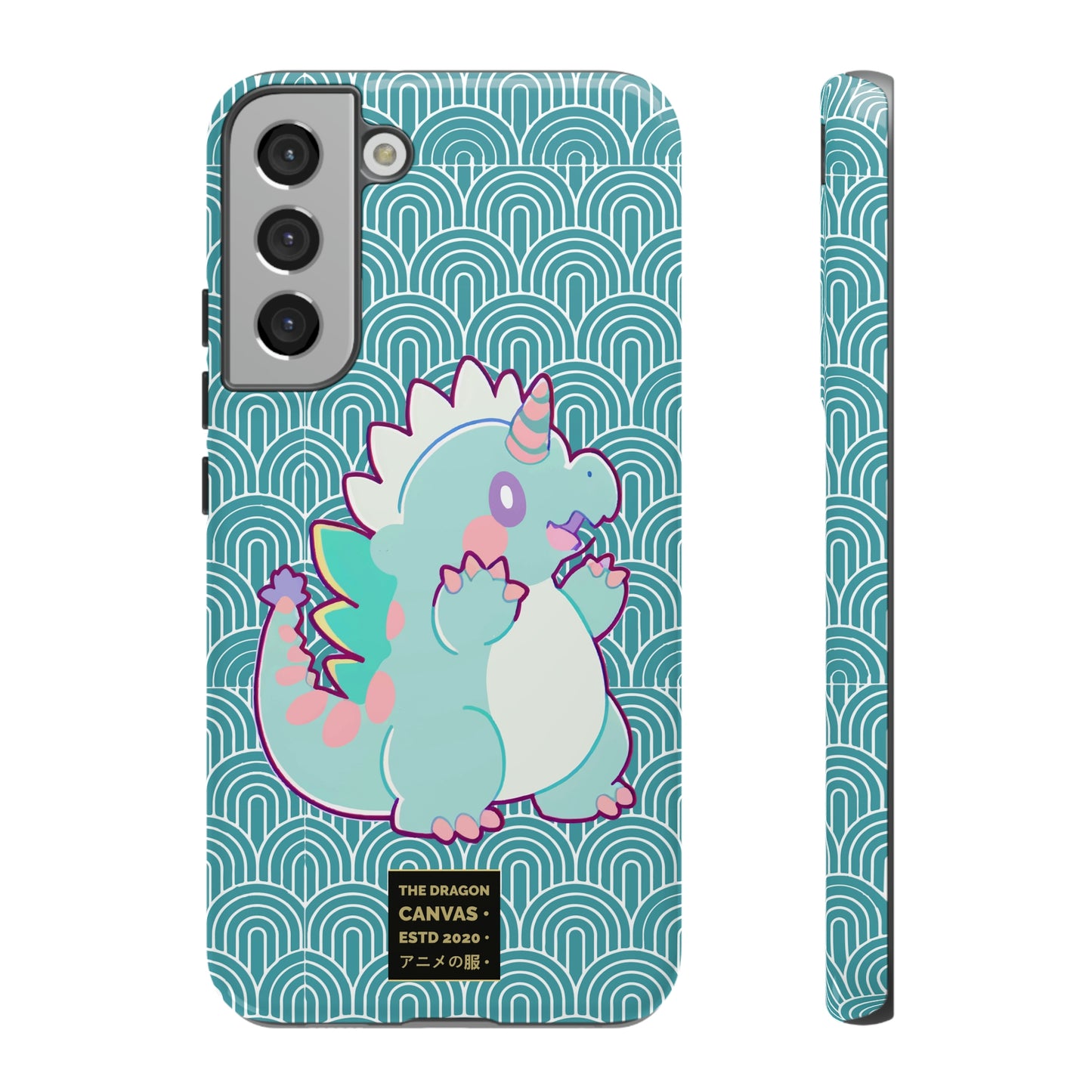 Colección Chibi Dragons #01 - Estuches orgánicos resistentes -iPhone, Samsung Galaxy y Google Pixel