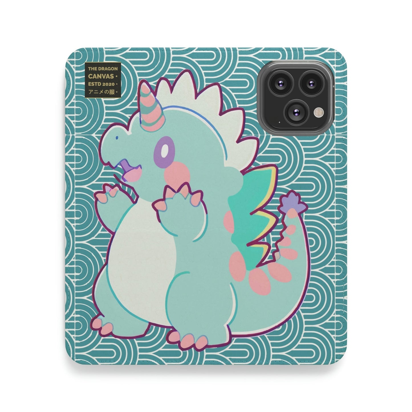 Chibi Dragons Collection #01 - Organic Flip Cases for iPhone and Samsung Galaxy