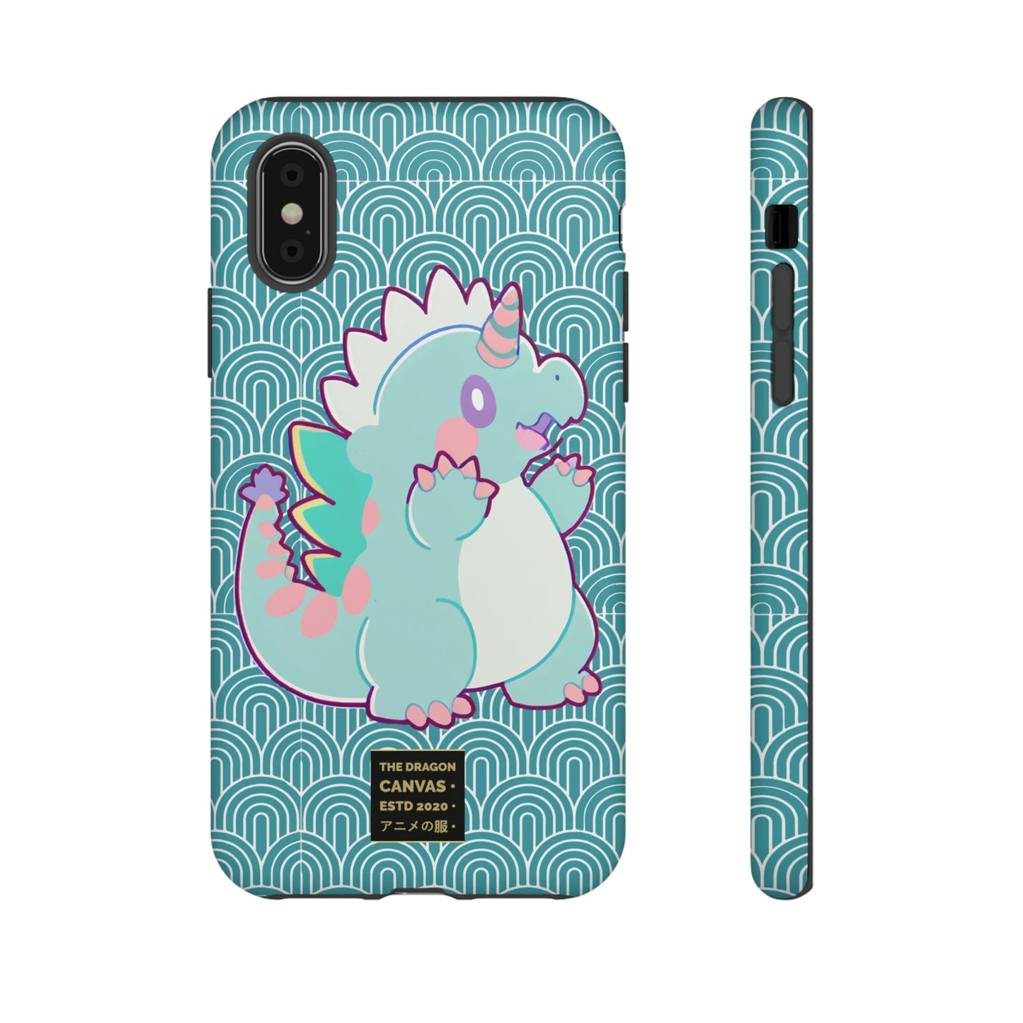 Colección Chibi Dragons #01 - Estuches orgánicos resistentes -iPhone, Samsung Galaxy y Google Pixel