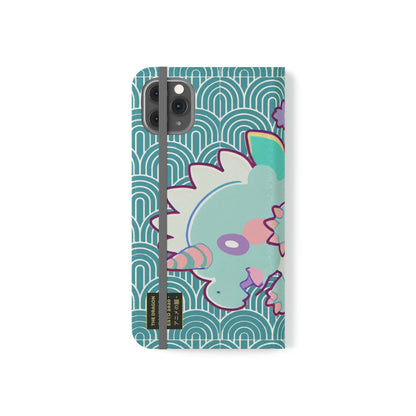 Colección Chibi Dragons #01 - Fundas con tapa orgánicas para iPhone y Samsung Galaxy