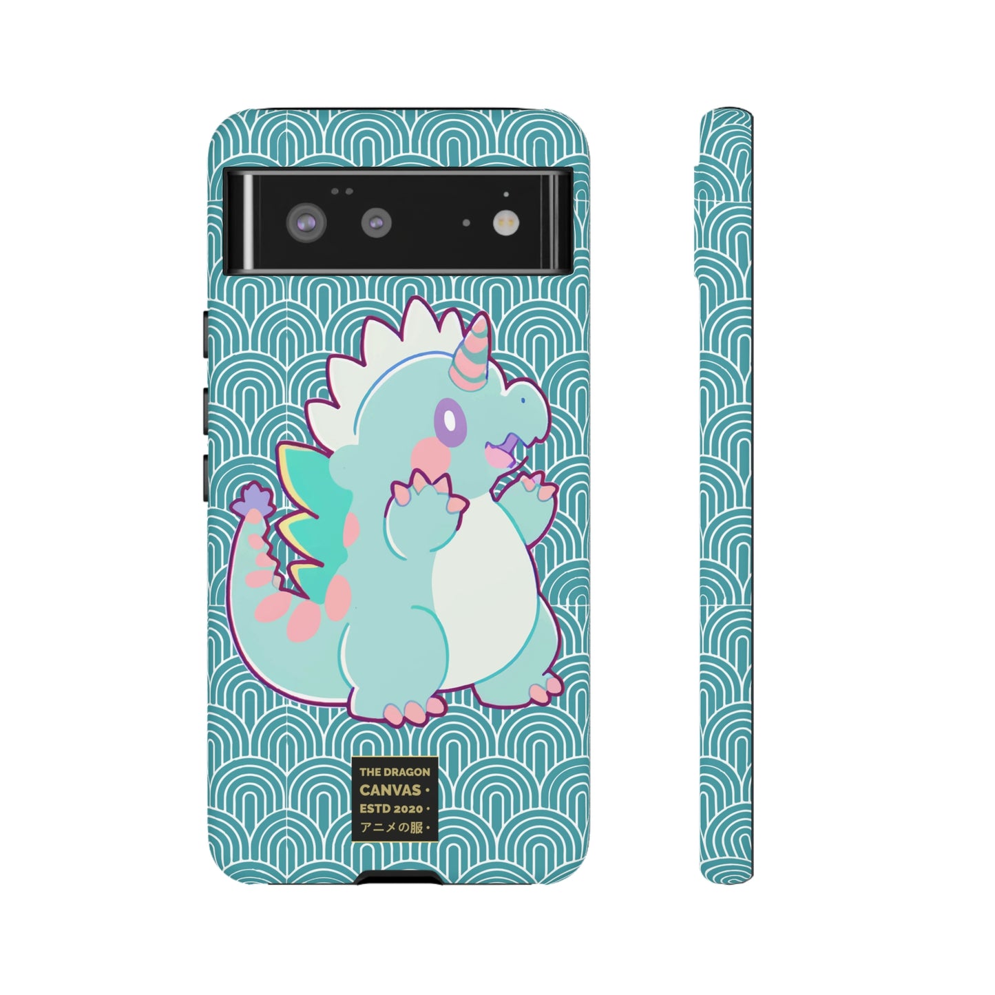 Colección Chibi Dragons #01 - Estuches orgánicos resistentes -iPhone, Samsung Galaxy y Google Pixel