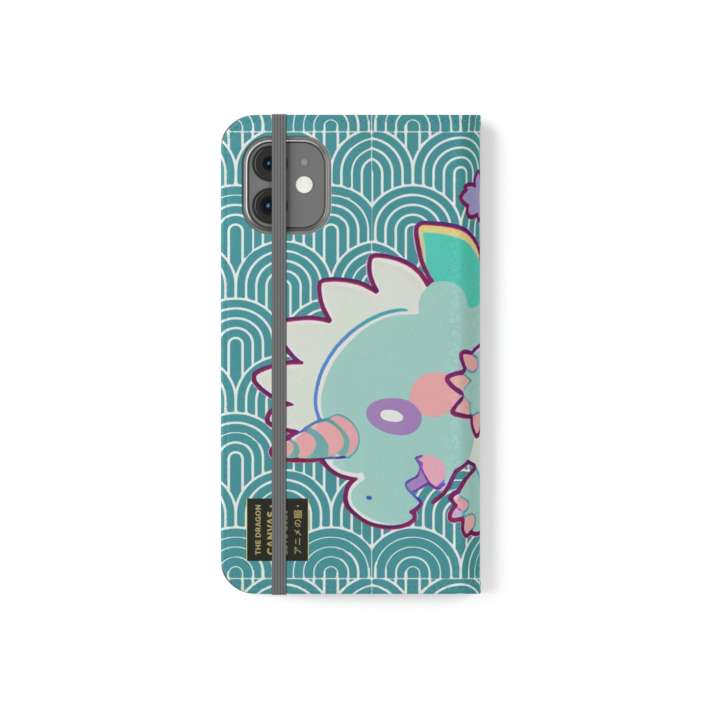 Colección Chibi Dragons #01 - Fundas con tapa orgánicas para iPhone y Samsung Galaxy