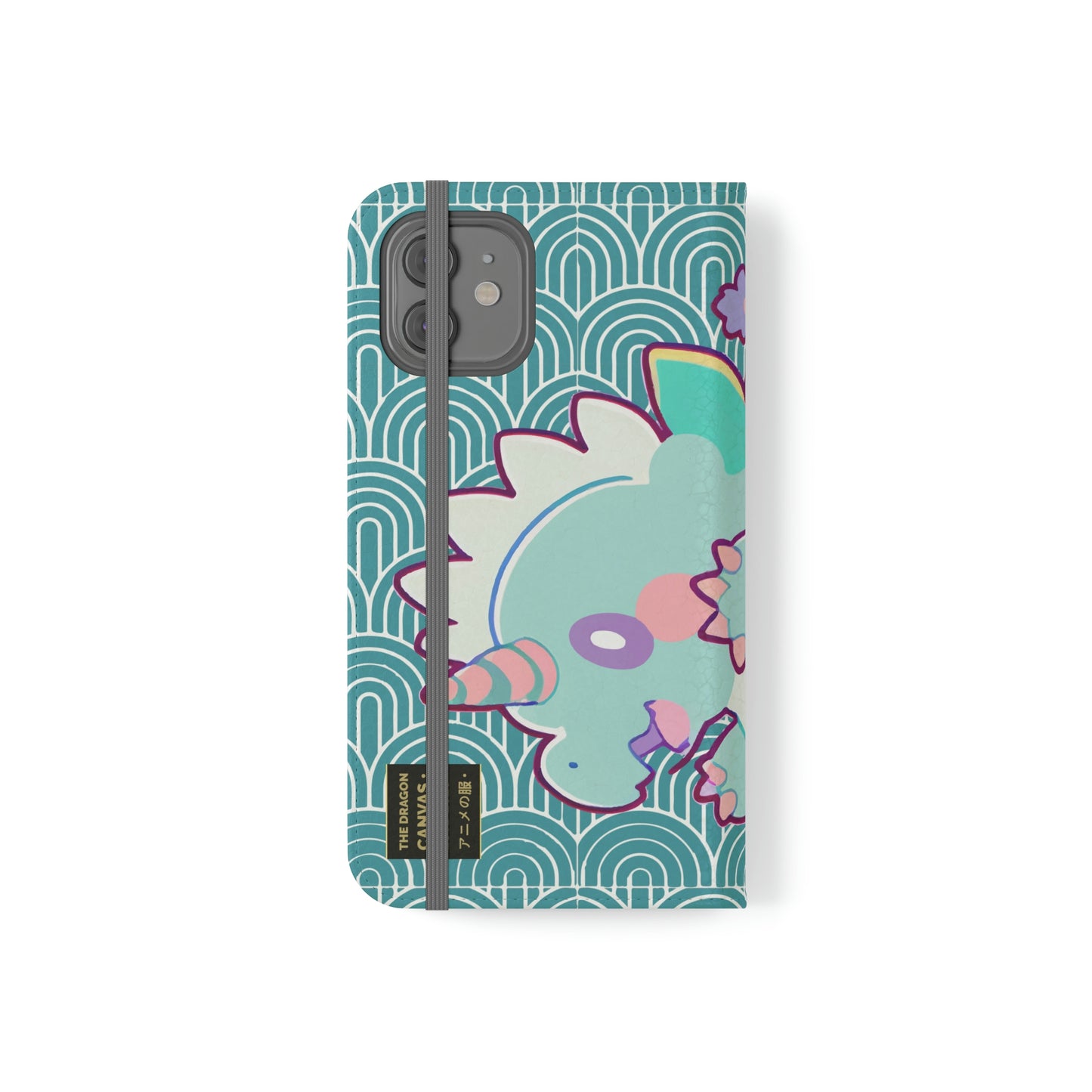 Colección Chibi Dragons #01 - Fundas con tapa orgánicas para iPhone y Samsung Galaxy