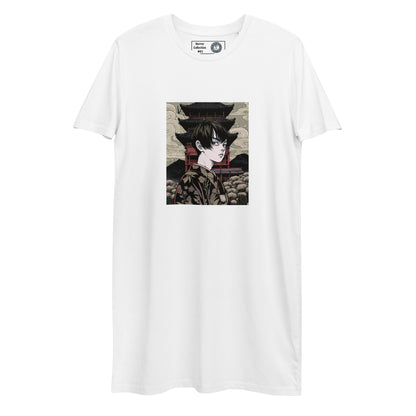 Colección Horror #01 - Vestido tipo camiseta de algodón orgánico