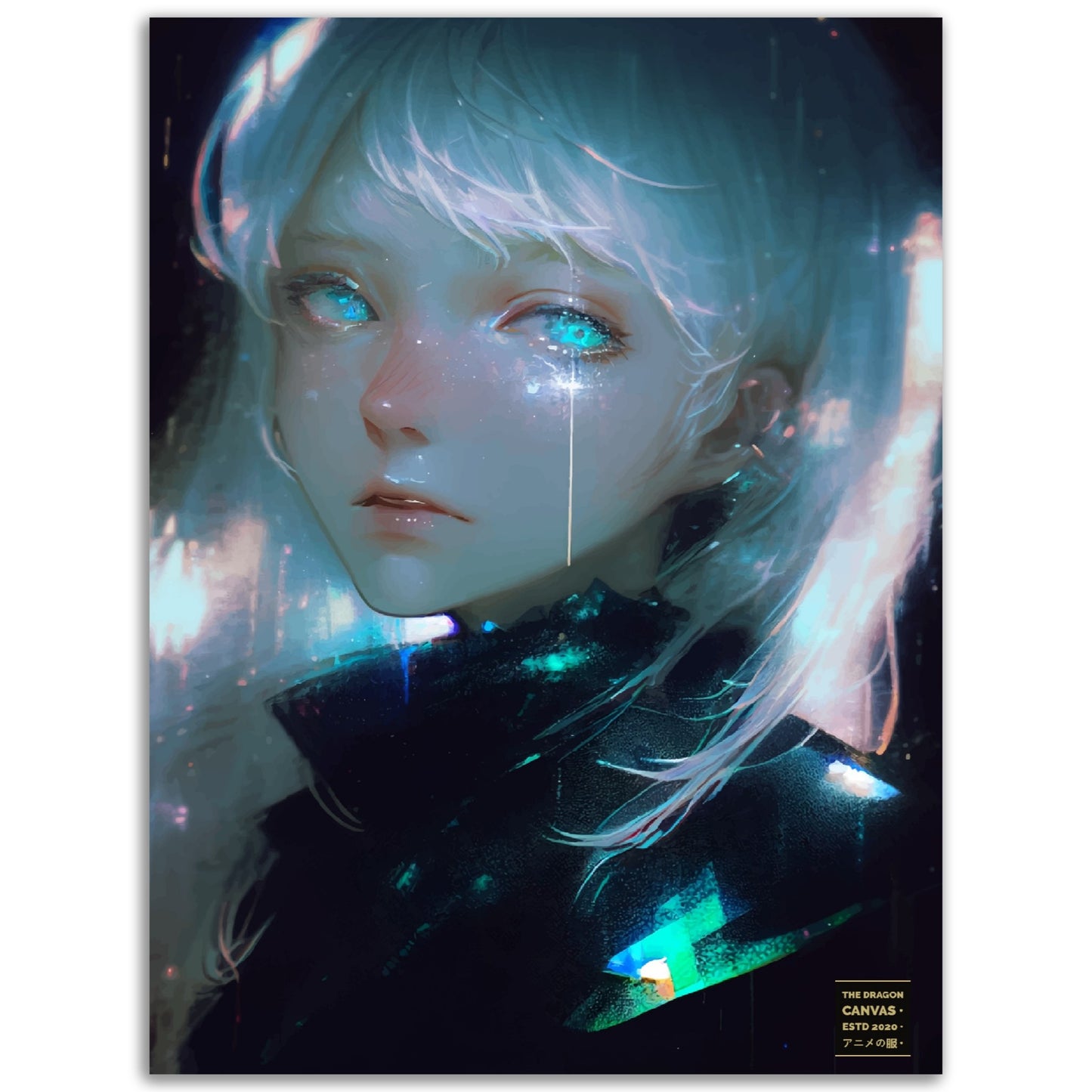 Colección Cyberpunk Girls n.° 03 - Póster semibrillante