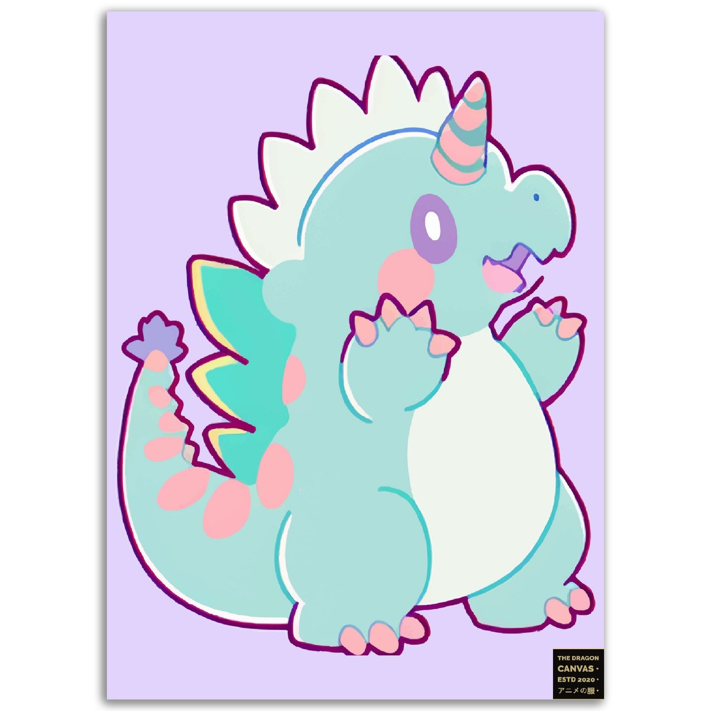 Chibi Dragons Collection #01 - Semi-Glossy Poster