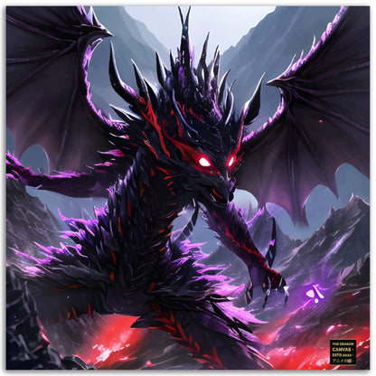 Dragon Art #01 - Semi-Glossy Poster