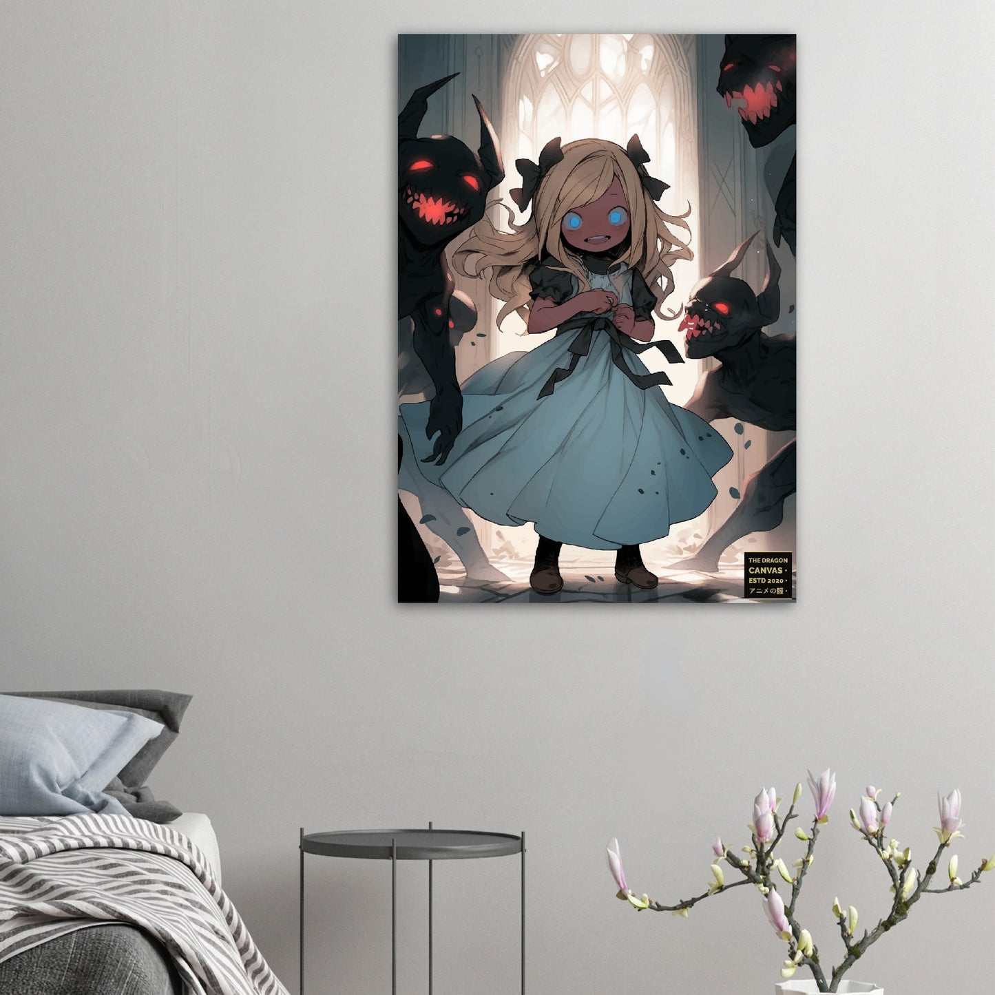 "Demons Are a Girl's Best Friend" #01 - Aluminum Print