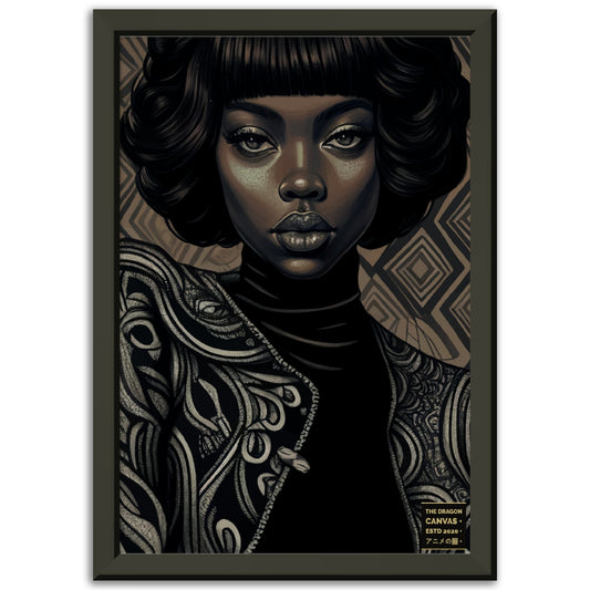 Horror Collection #04 - Semi-Glossy Paper Metal-Framed Poster