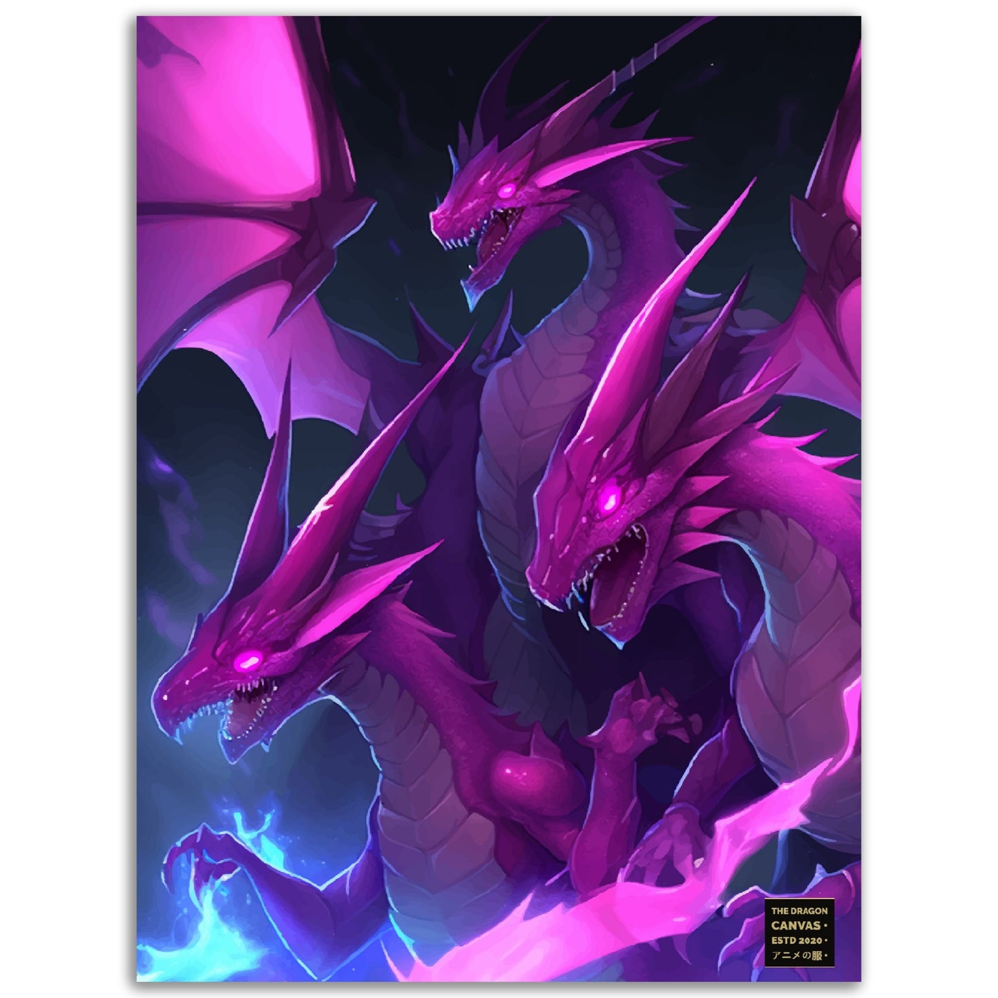 Dragon Art #04 - Semi-Glossy Poster