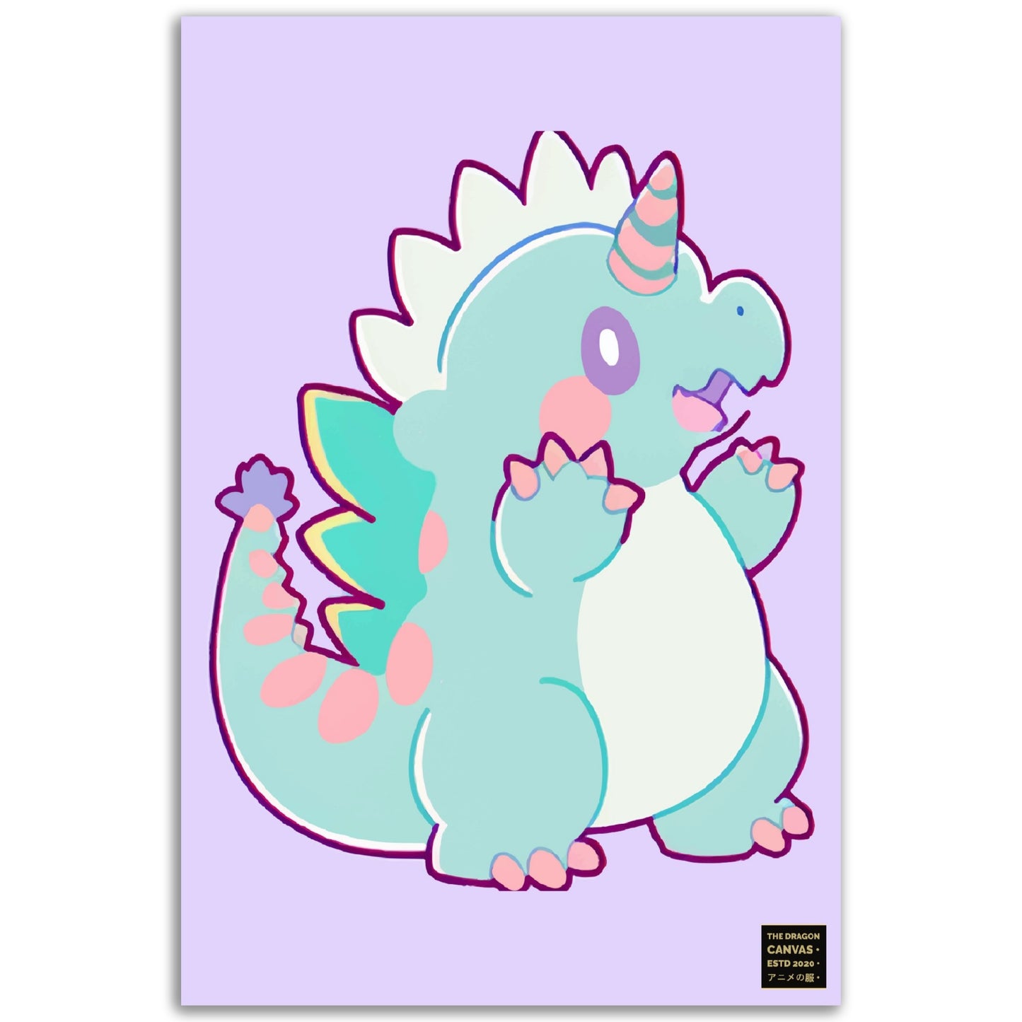 Chibi Dragons Collection #01 - Semi-Glossy Poster