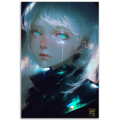 Colección Cyberpunk Girls n.° 03 - Póster semibrillante