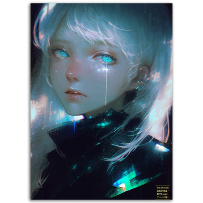 Colección Cyberpunk Girls n.° 03 - Póster semibrillante