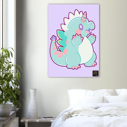 Chibi Dragons Collection #01 - Aluminum Print