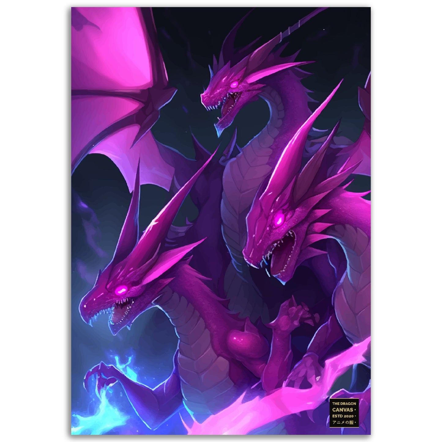 Dragon Art #04 - Semi-Glossy Poster