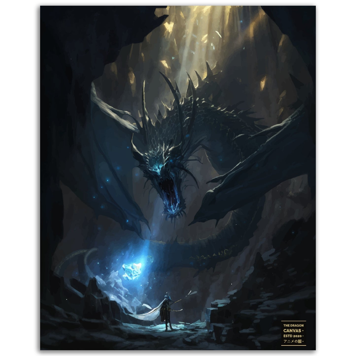 Dragon Art #06 - Póster semibrillante