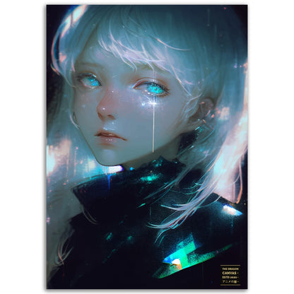 Colección Cyberpunk Girls n.° 03 - Póster semibrillante