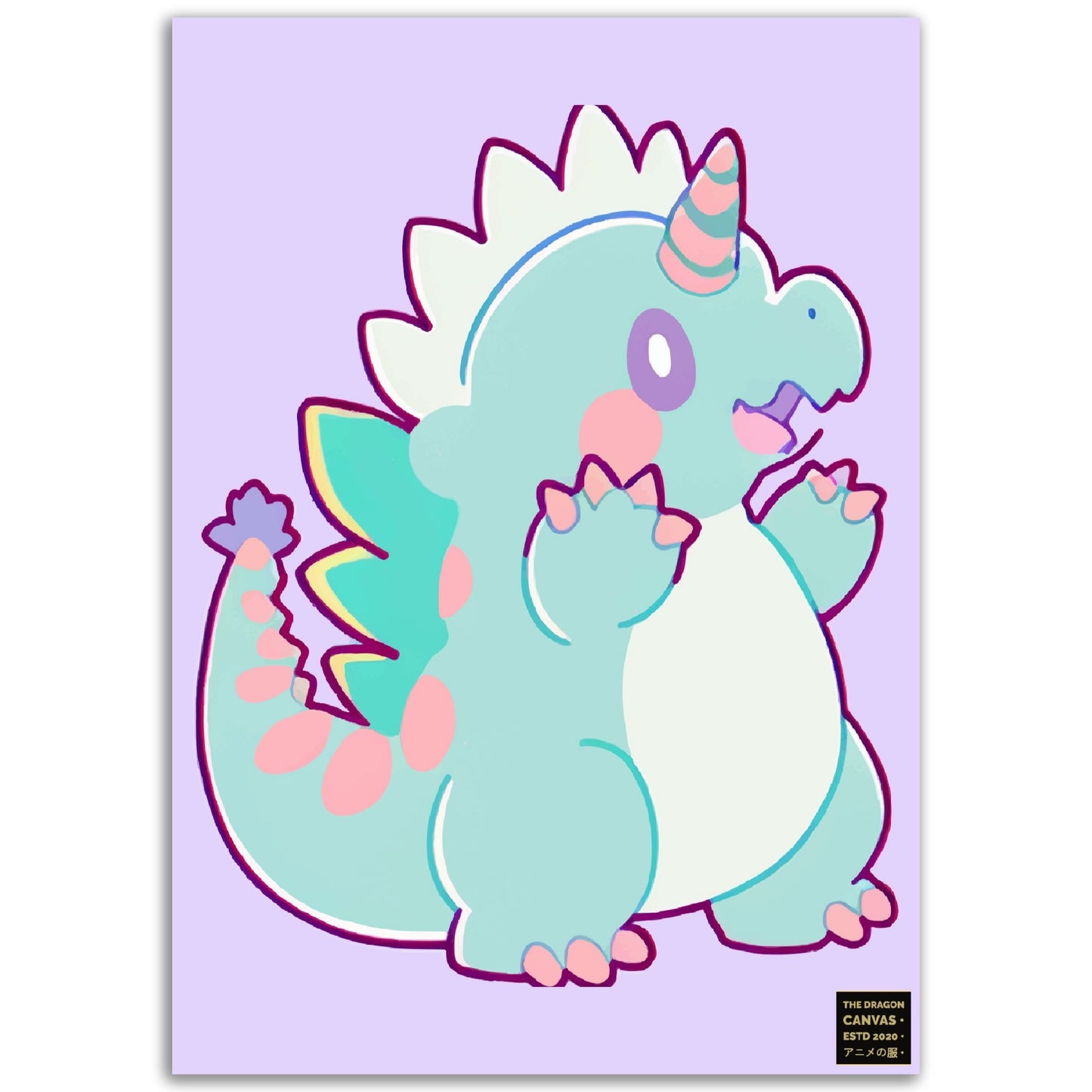 Chibi Dragons Collection #01 - Semi-Glossy Poster