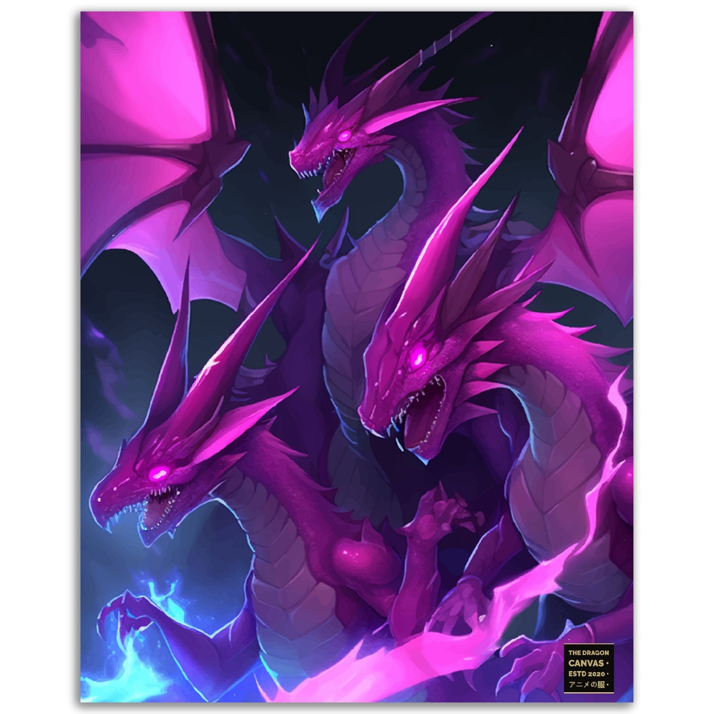 Dragon Art #04 - Semi-Glossy Poster