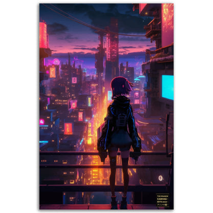 Cyberpunk Art #01 - Semi-Glossy Poster