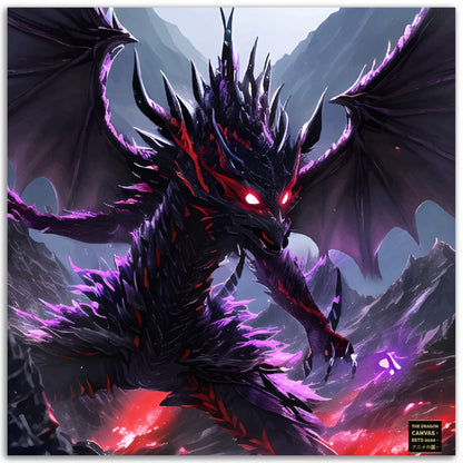 Dragon Art #01 - Semi-Glossy Poster