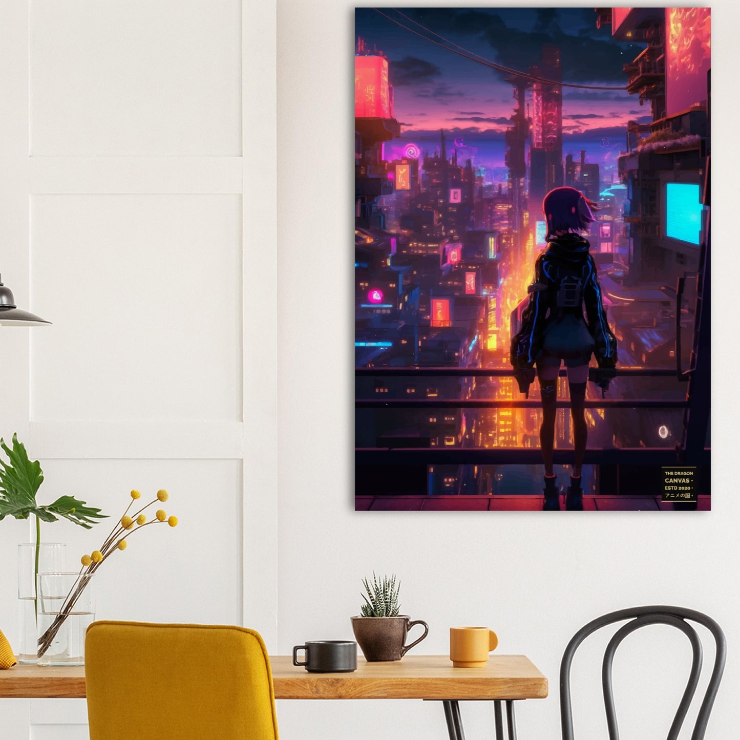 Cyberpunk Art #01 - Semi-Glossy Poster