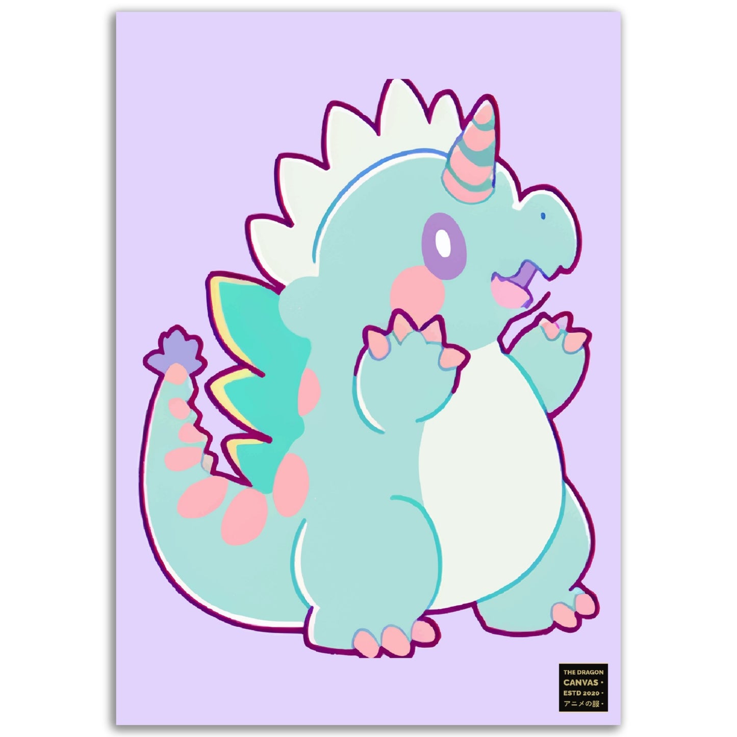 Chibi Dragons Collection #01 - Semi-Glossy Poster