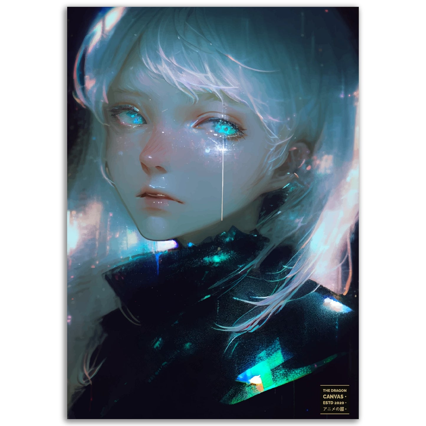 Colección Cyberpunk Girls n.° 03 - Póster semibrillante