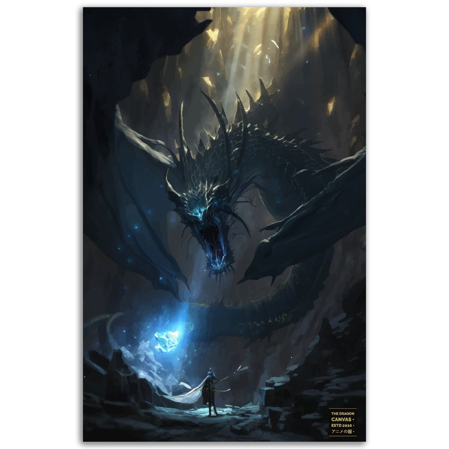 Dragon Art #06 - Póster semibrillante