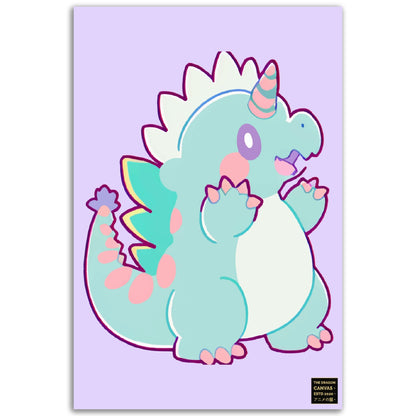 Chibi Dragons Collection #01 - Semi-Glossy Poster