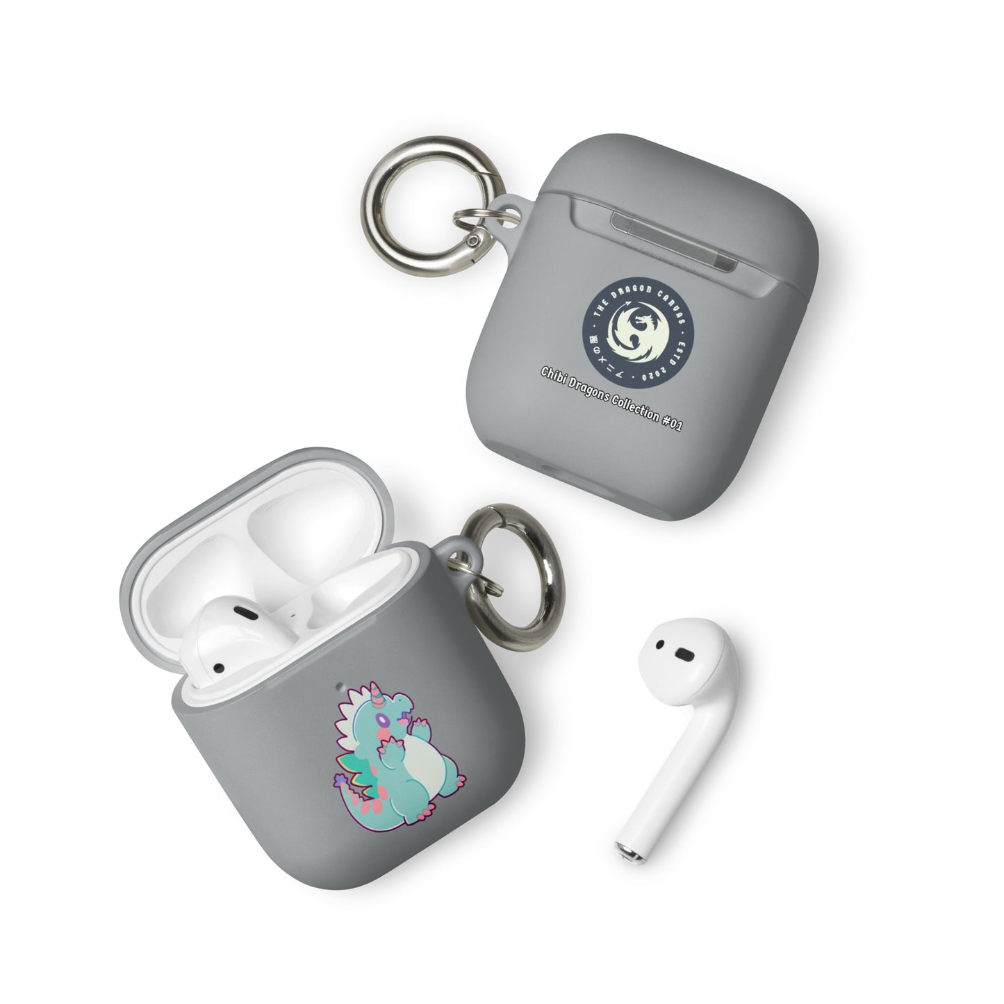 Colección Chibi Dragons #01 - Funda de goma para AirPods®