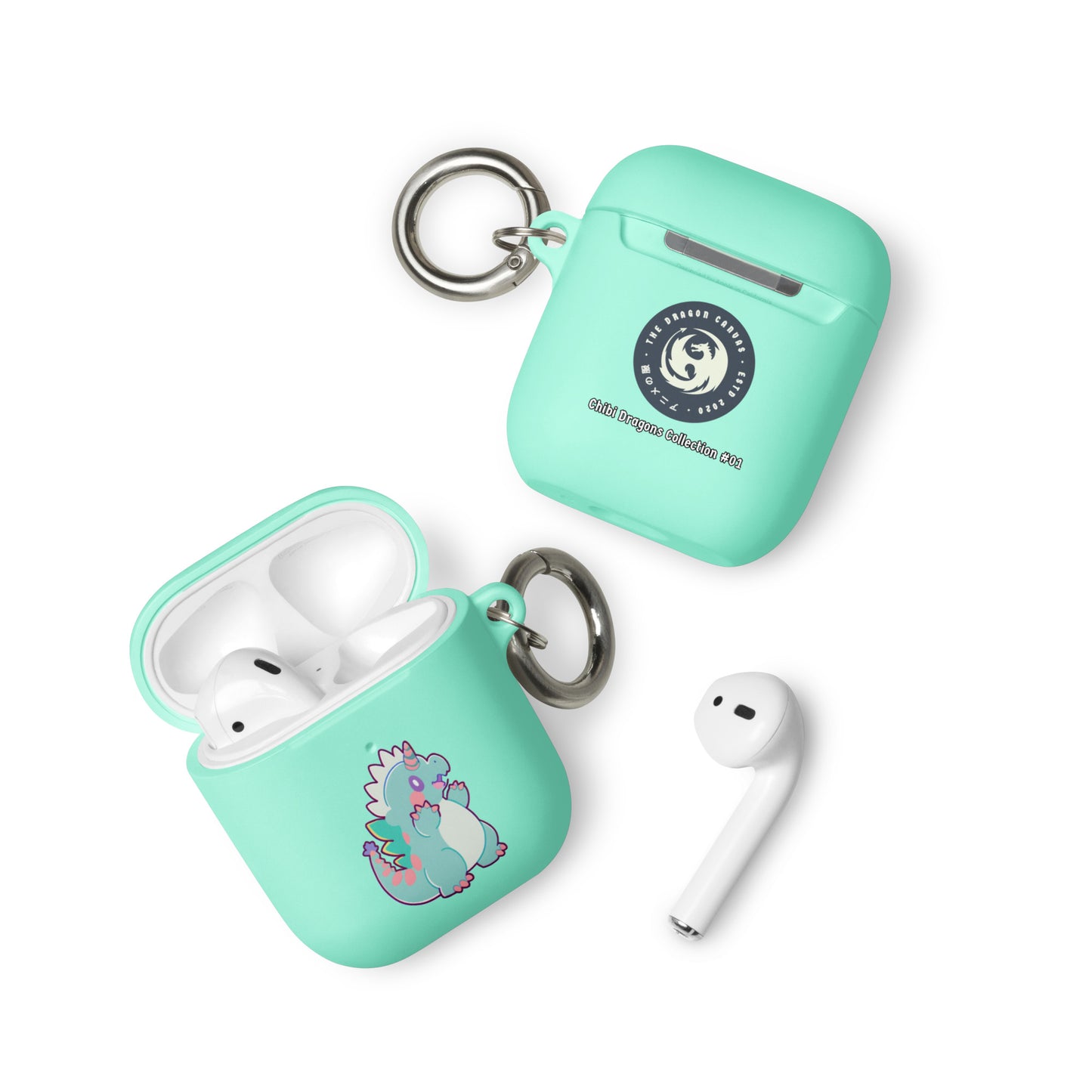 Colección Chibi Dragons #01 - Funda de goma para AirPods®